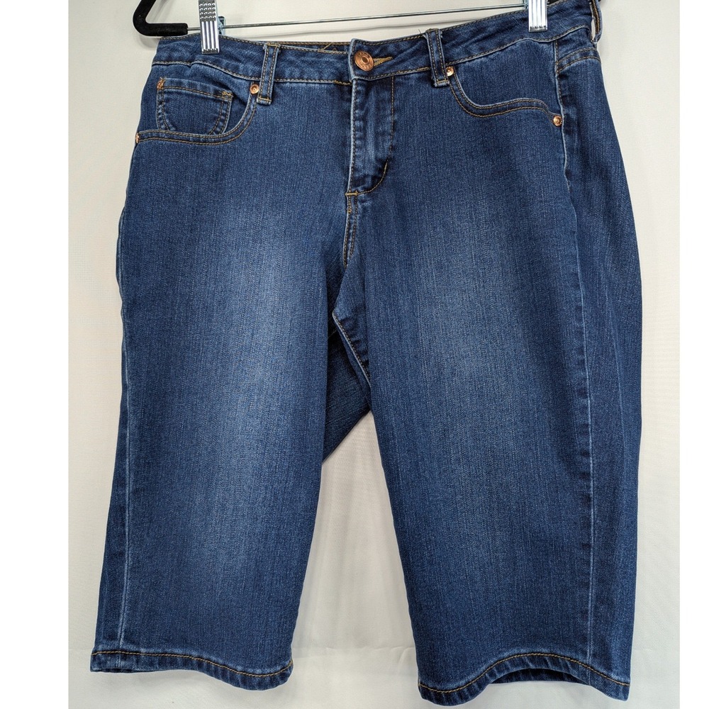 JAG Jeans Women's Size 10 Blue Denim Capri Cropped Pants